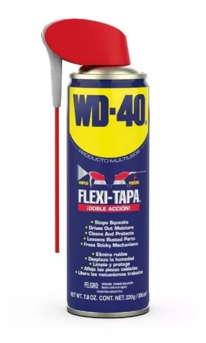 Lubricante Aceite Wd 40 Aerosol Doble Acción Flexi Tapa 220g