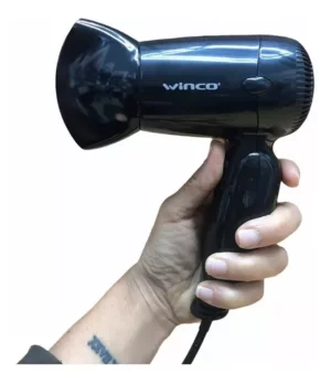 Secador De Pelo Plegable De Viaje 1200w Winco W191 - Imagen 2