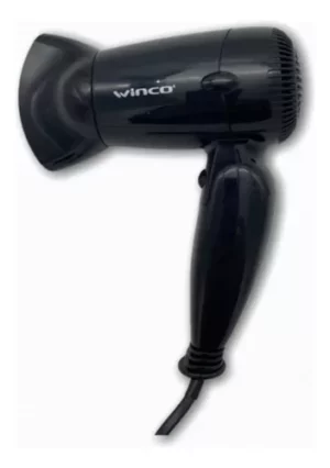 Secador De Pelo Plegable De Viaje 1200w Winco W191